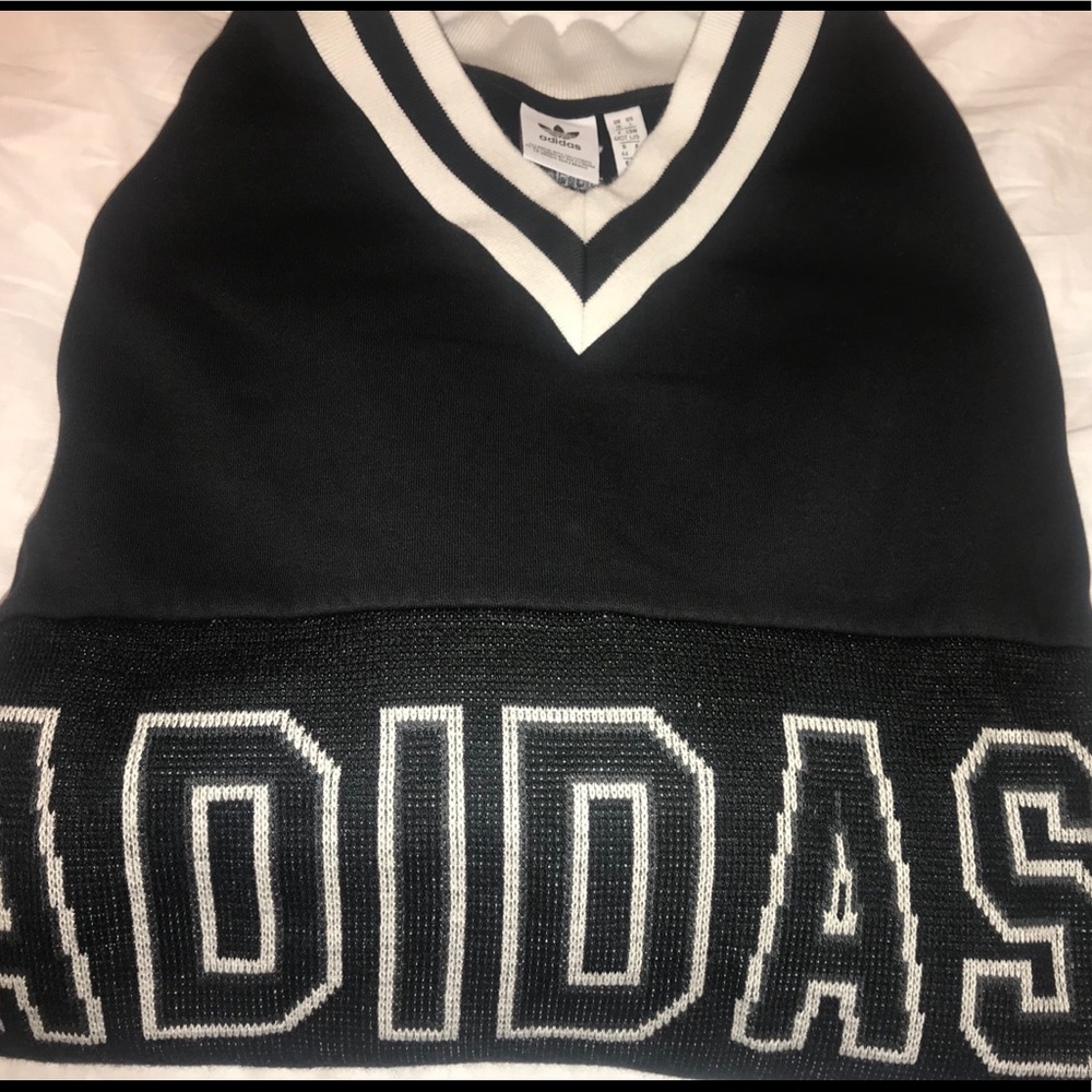 Adidas Black Crew Sweater